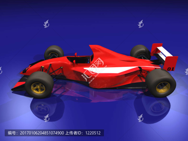 F1紅色賽車2