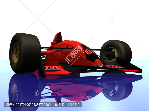 F1紅色賽車4
