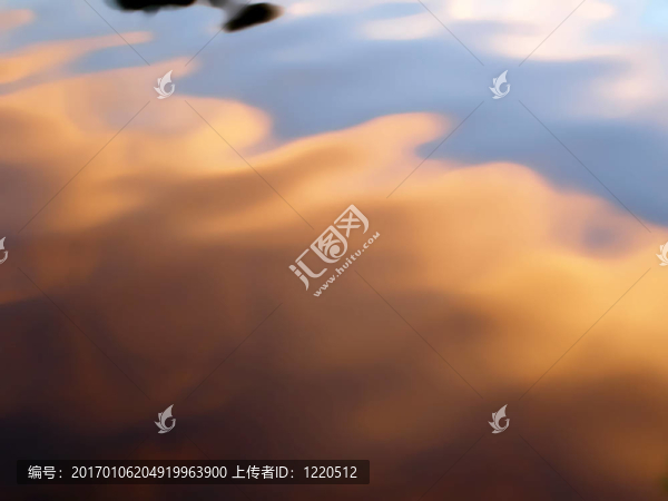 夕陽反射