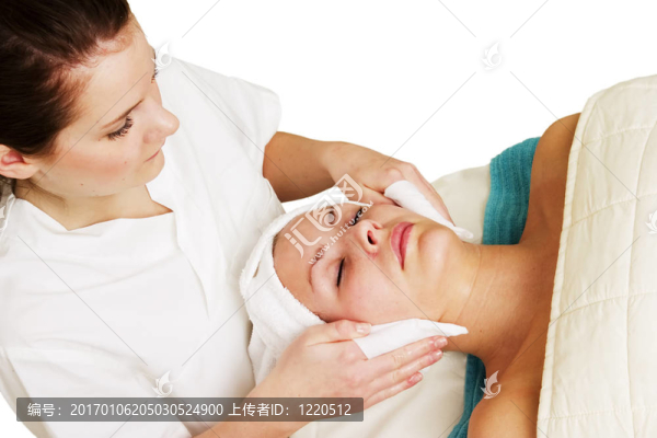 在水療中心