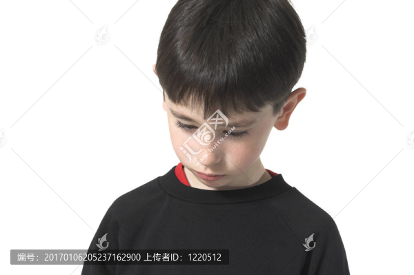 傷心的男孩