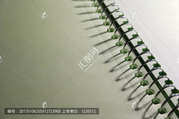 筆記本。
