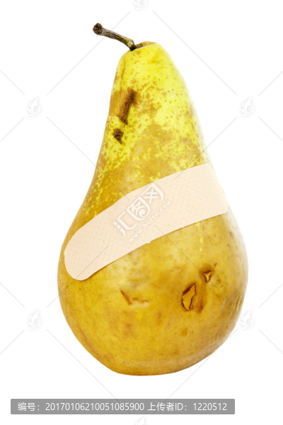 受損的梨
