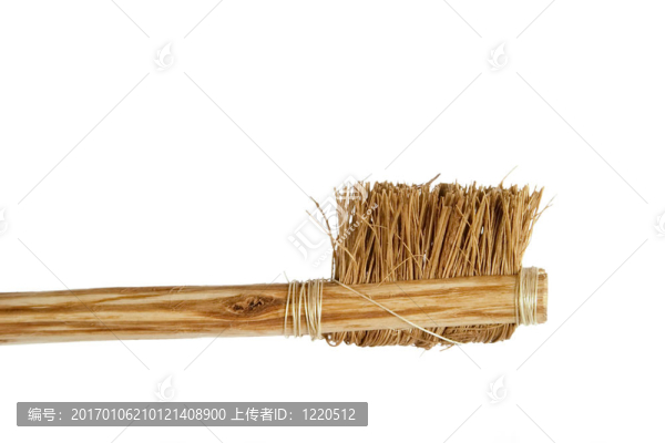 粗糙的牙刷