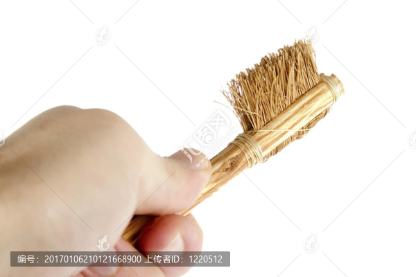 粗糙的牙刷