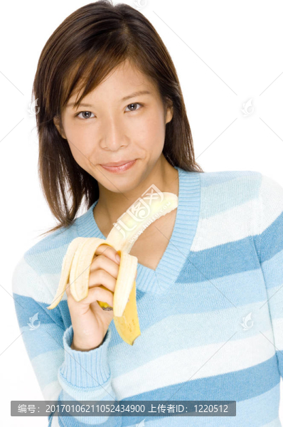女孩與香蕉