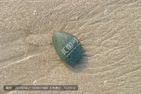 海灘上的鵝卵石