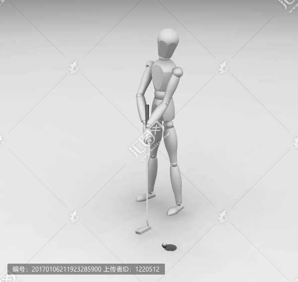 在孔