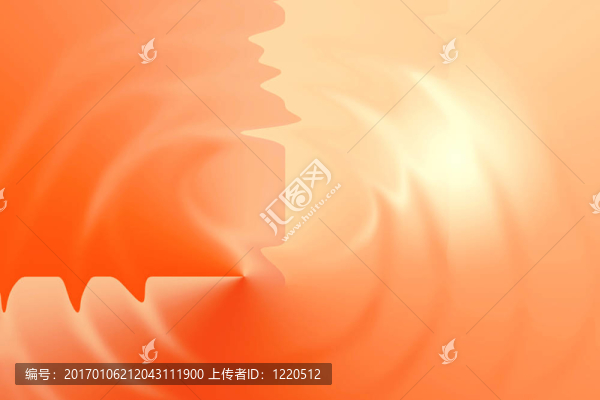 橙色的光芒