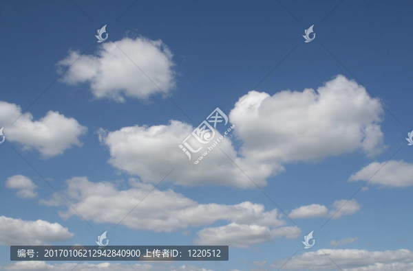 美麗生動的天空