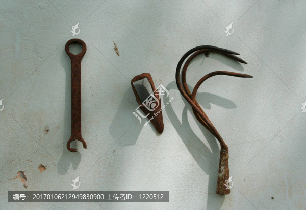 一個舊的直升機(jī)