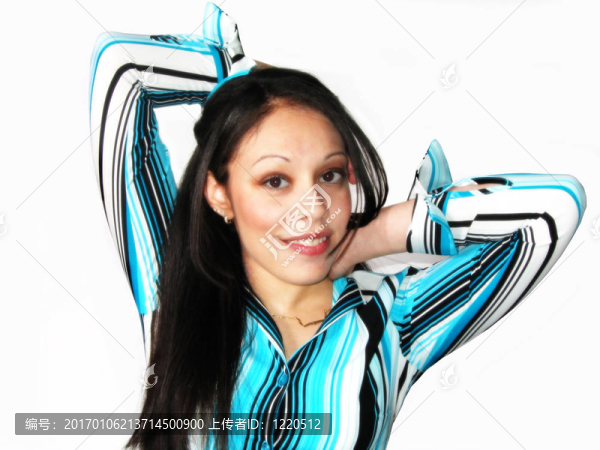 年輕的Hispanic,Woman
