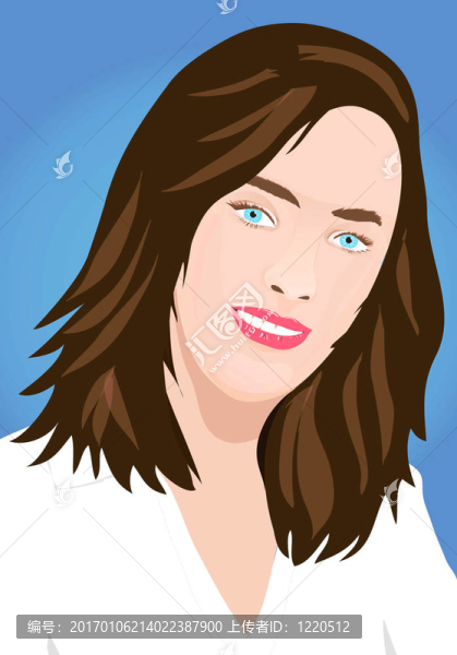 商業(yè)女性插畫