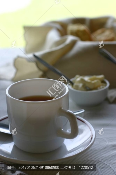 茶和烤餅