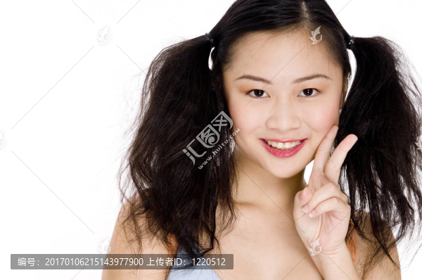 可愛的青少年