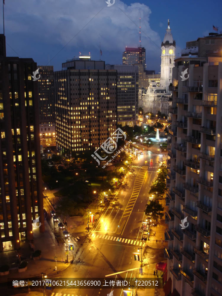 城市的夜晚