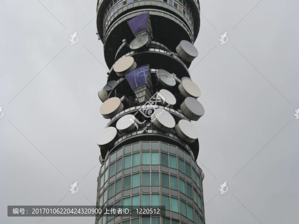 倫敦；英國(guó)電信塔