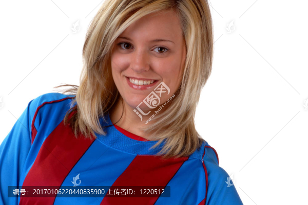 女子足球運動員