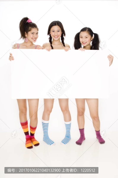 女孩和標(biāo)志