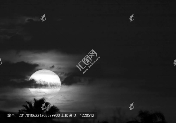 BW的日落