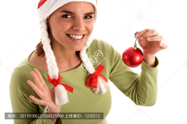 美麗的Santa