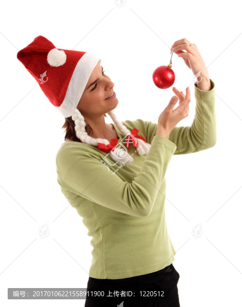 美麗的Santa
