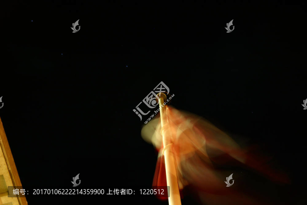 模糊的旗幟