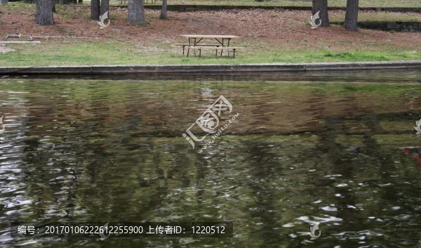 無(wú)人看管的花園椅