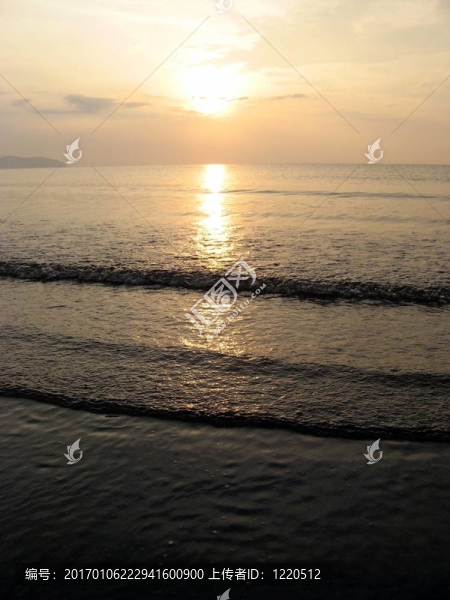 沙灘和大海