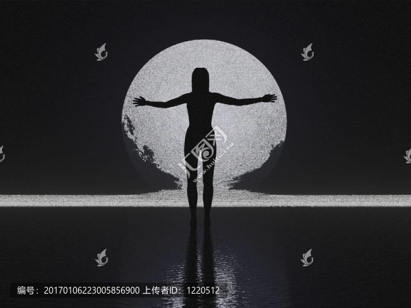 素描剪影
