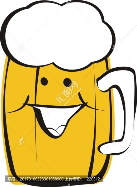 微笑的啤酒
