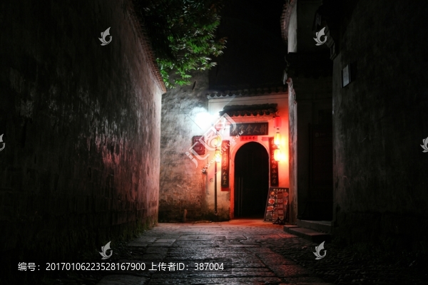 安徽宏村,古代民居
