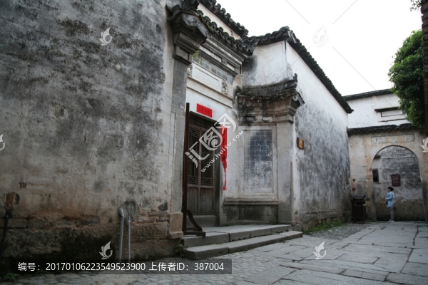 安徽宏村,古代民居