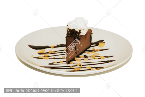 甜點-巧克力木司芝士蛋糕