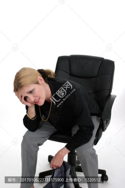 擔(dān)心生意的女人