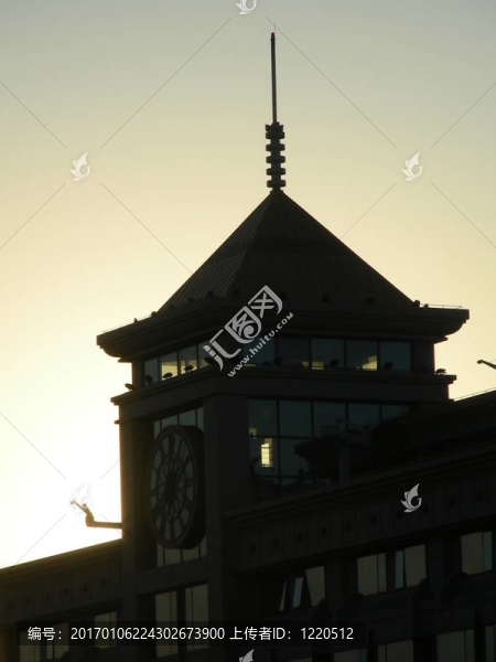 城市的黃昏