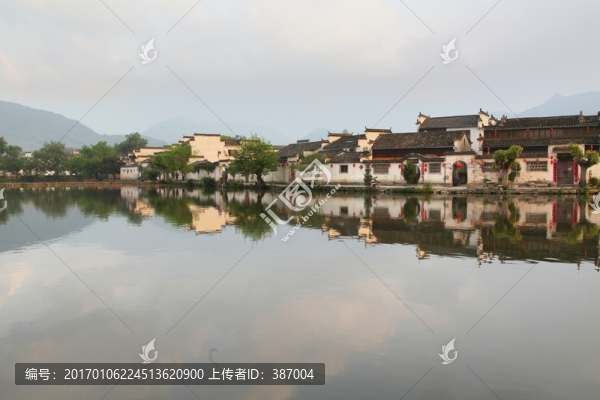 安徽宏村,南湖