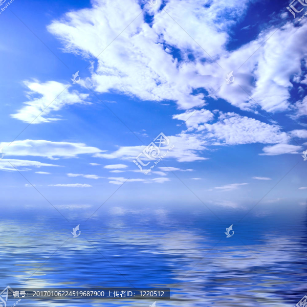 夏天的海景