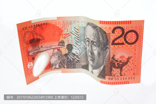 20美元的鈔票