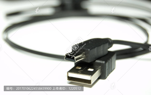 黑色的USB