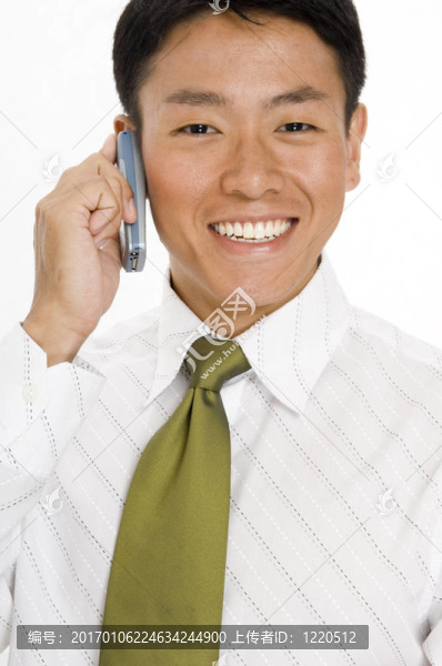 微笑的商人
