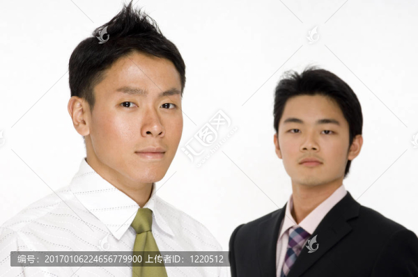 兩個(gè)年輕的商人