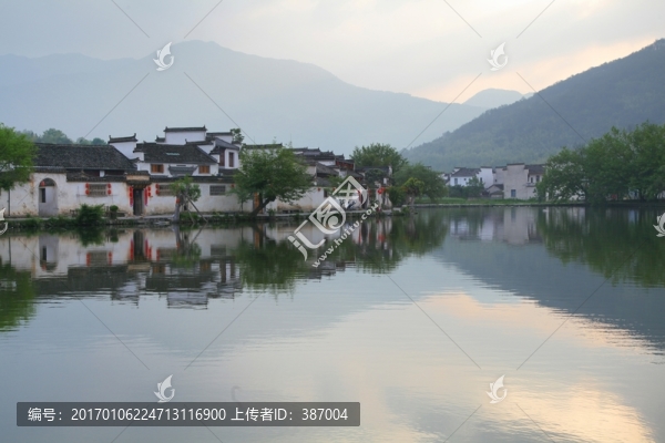 安徽宏村,南湖