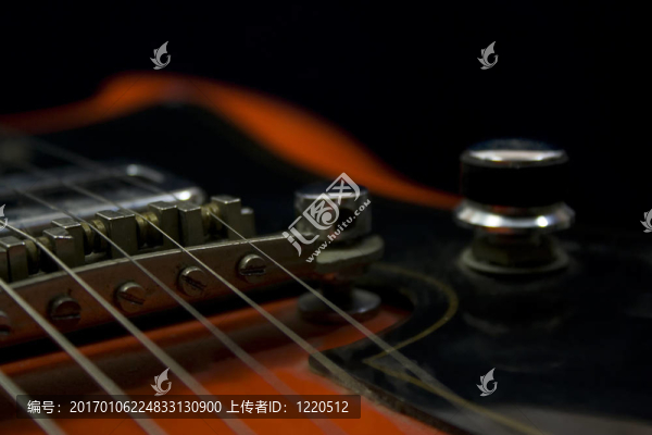 紅色的電吉他