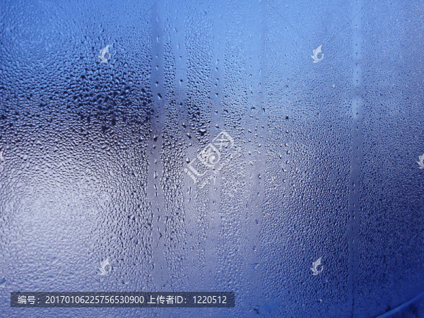 窗上的水滴