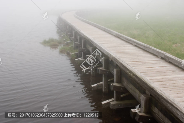木板路