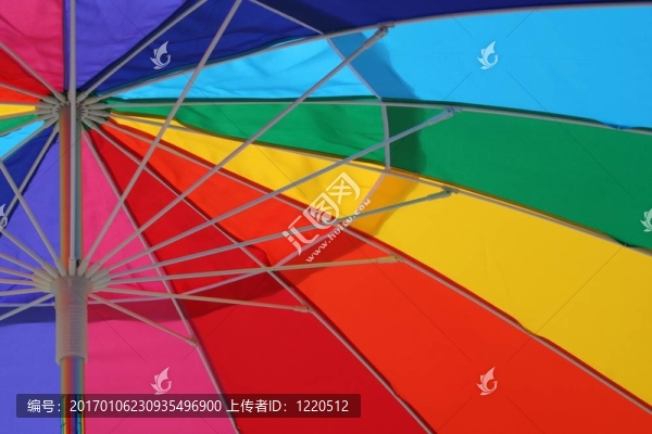 海灘Umbrella,Abstr