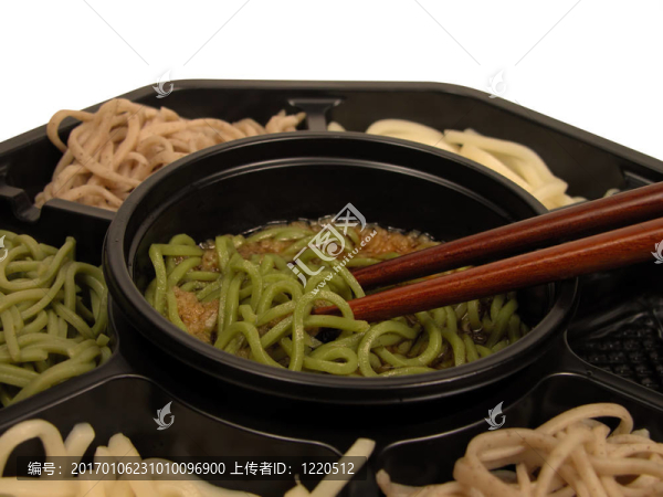 蕎麥面盒和筷子