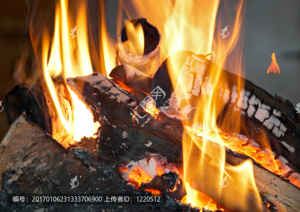 開放式壁爐