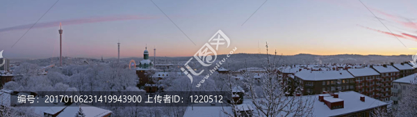 全景日出